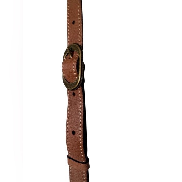 Patricia Nash Signature Map Venenzia Brown Leather Pouch Crossbody Bag - Picture 8 of 13